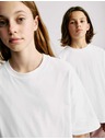 Marks & Spencer Jednobojna majica od čiste pamuke (2–16 godina) Marks & Spencer bijela