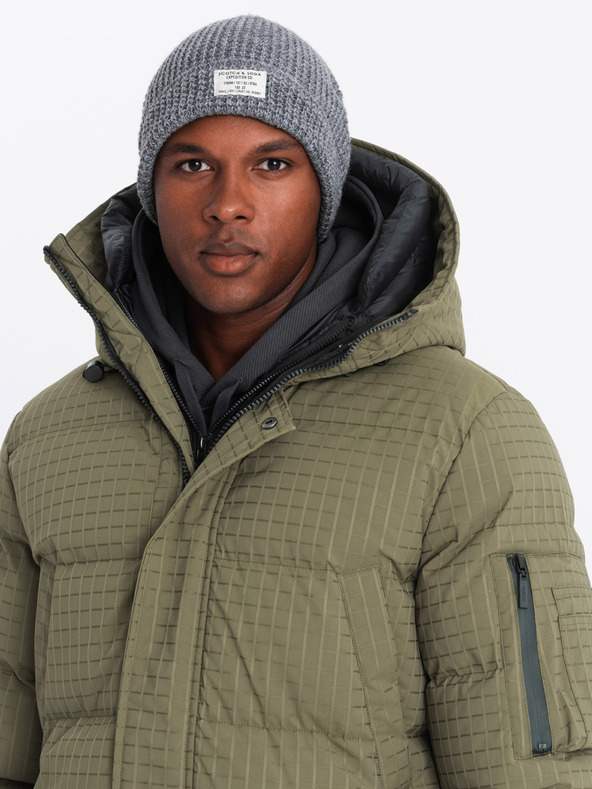 Ombre Clothing Ombre odjeća, muška duga jakna za van