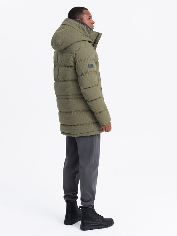 Ombre Clothing Ombre odjeća, muška duga jakna za van