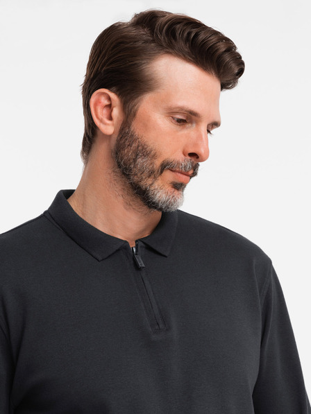 Ombre Clothing Ombre Clothing Muška polo majica dugih rukava