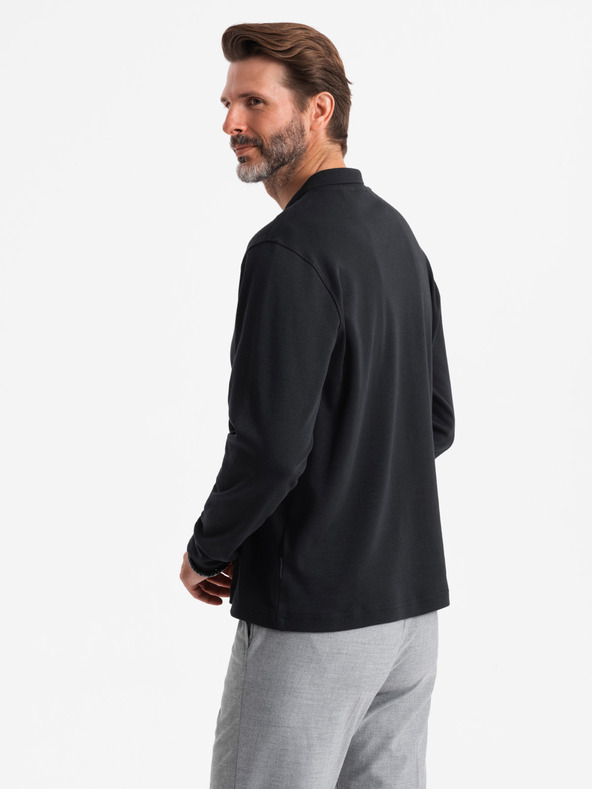 Ombre Clothing Ombre Clothing Muška polo majica dugih rukava