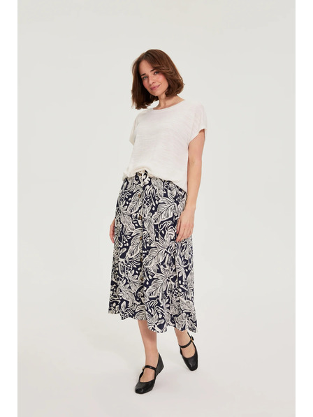 Moodo Suknja od viskoze tamno plava Moodo