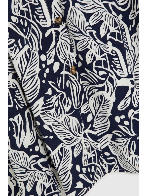 Moodo Suknja od viskoze tamno plava Moodo