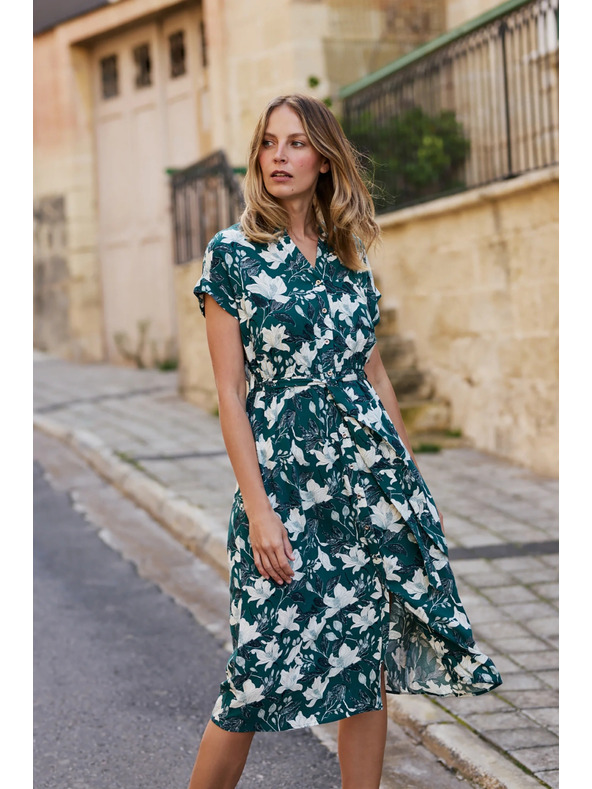 Moodo Haljine od viskoze zelene Moodo