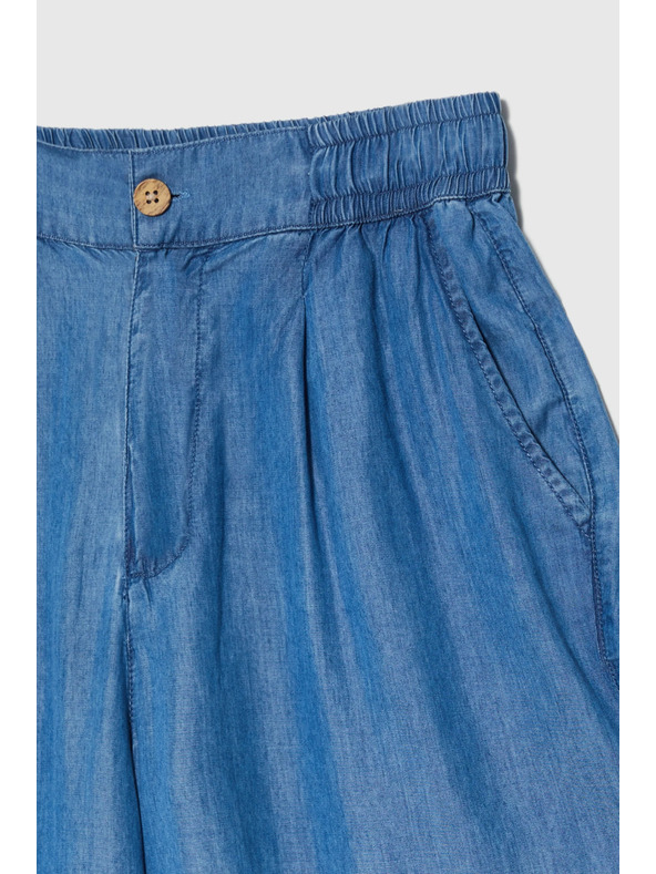 Moodo Kratke hlače od liocel plave Moodo