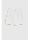 Moodo Glatke kratke hlače bijele Moodo