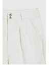 Moodo Glatke kratke hlače bijele Moodo