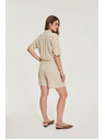 Moodo Kratke hlače sa remenom bež Moodo