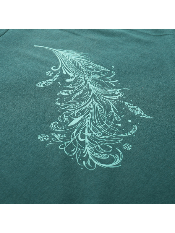 ALPINE PRO Ženska majica od neosjetljivog materijala ALPINE PRO OMBA 2 jasper varijanta pc