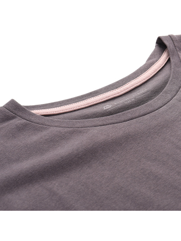 ALPINE PRO Ženska majica od neosjetljivog materijala ALPINE PRO OMBA 2 obsidian varijanta pc