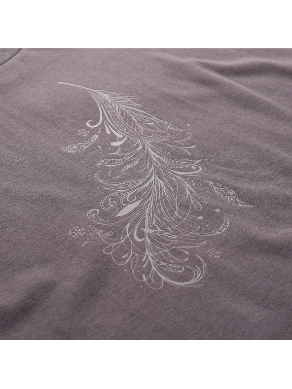 ALPINE PRO Ženska majica od neosjetljivog materijala ALPINE PRO OMBA 2 obsidian varijanta pc