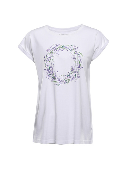 ALPINE PRO Ženska majica od neosjetljivog materijala ALPINE PRO OMBA 2 white varijanta pa