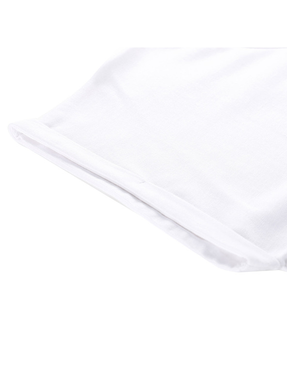 ALPINE PRO Ženska majica od neosjetljivog materijala ALPINE PRO OMBA 2 white varijanta pa