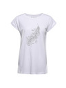 ALPINE PRO Ženska majica od neosjetljivog materijala ALPINE PRO OMBA 2 white varijanta pc