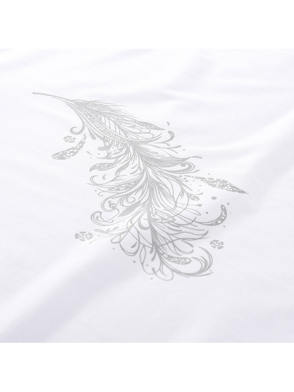 ALPINE PRO Ženska majica od neosjetljivog materijala ALPINE PRO OMBA 2 white varijanta pc