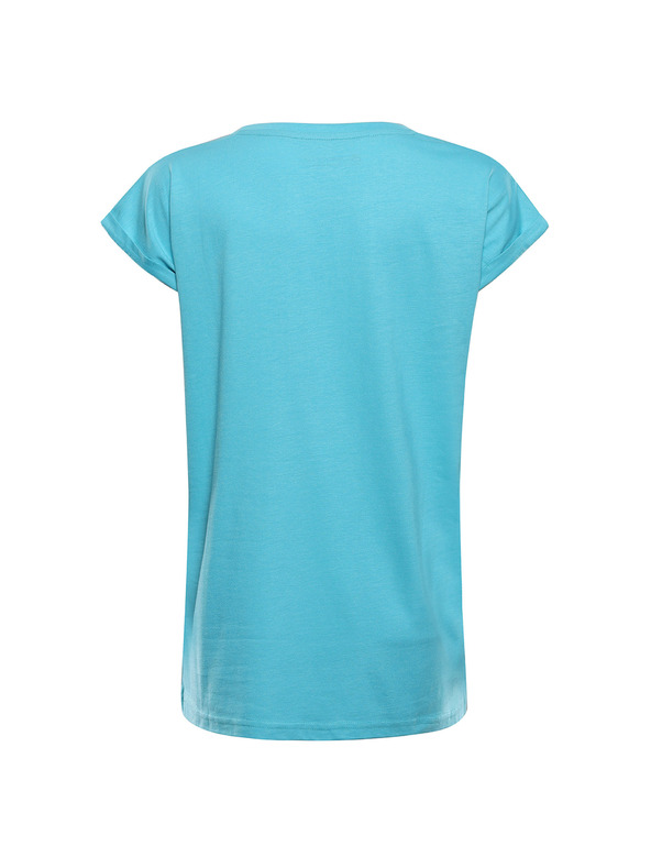 ALPINE PRO Ženska majica od neosjetljivog materijala ALPINE PRO OMBA 2 curacao varijanta pb