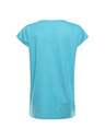 ALPINE PRO Ženska majica od neosjetljivog materijala ALPINE PRO OMBA 2 curacao varijanta pb