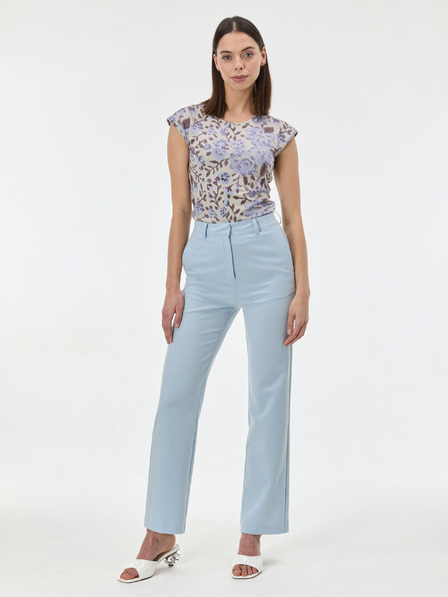 Orsay Svijetloljubičasta ženska majica kratkih rukava ORSAY