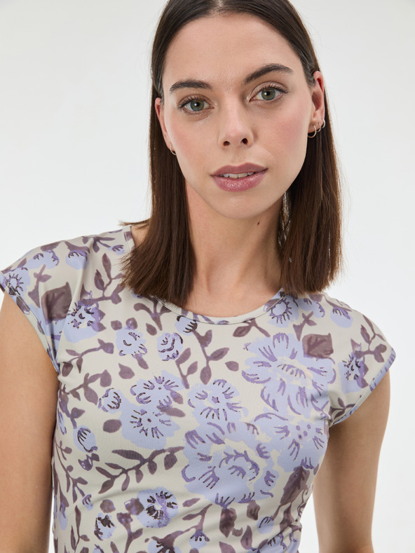 Orsay Svijetloljubičasta ženska majica kratkih rukava ORSAY