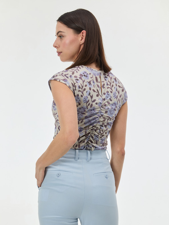 Orsay Svijetloljubičasta ženska majica kratkih rukava ORSAY