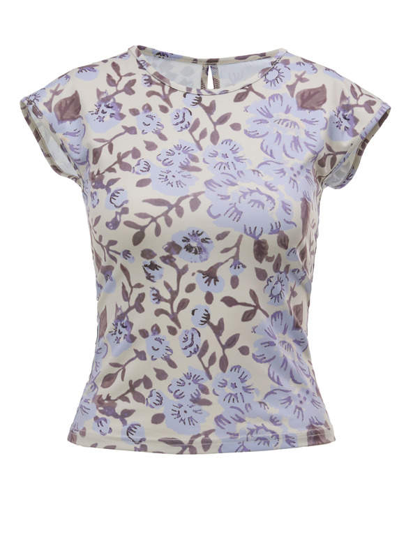 Orsay Svijetloljubičasta ženska majica kratkih rukava ORSAY