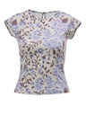 Orsay Svijetloljubičasta ženska majica kratkih rukava ORSAY