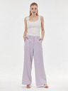 Orsay Svijetloljubičaste široke ženske hlače ORSAY