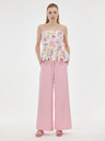 Orsay Svijetloružičaste široke ženske hlače ORSAY