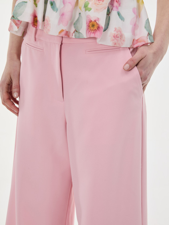 Orsay Svijetloružičaste široke ženske hlače ORSAY