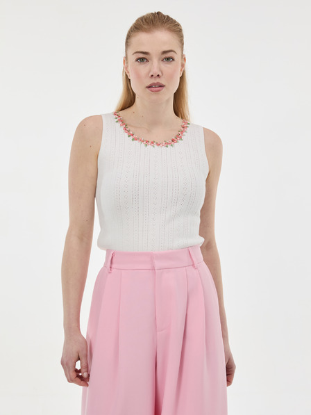 Orsay Bijeli ženski top s aplikacijom ORSAY