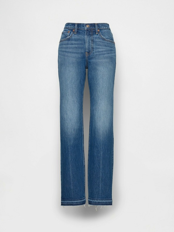 GAP Traper hlače Mid Rise Relaxed Straight GAP