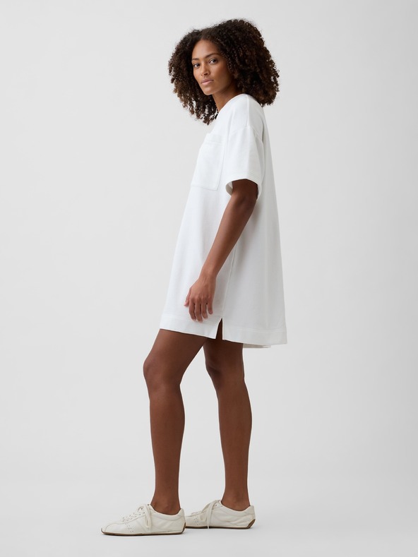 GAP Oversized haljina od flisa s logom VintageSoft GAP