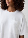 GAP Oversized haljina od flisa s logom VintageSoft GAP