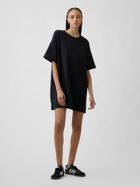 GAP Oversized haljina od flisa s logom VintageSoft GAP