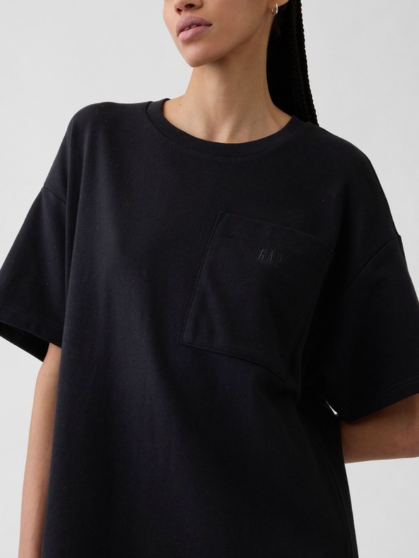 GAP Oversized haljina od flisa s logom VintageSoft GAP
