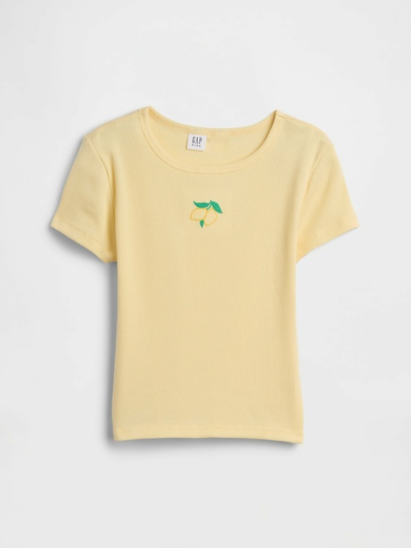 GAP Dječja rebrasta majica GAP
