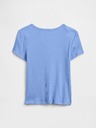 GAP Dječja rebrasta majica GAP