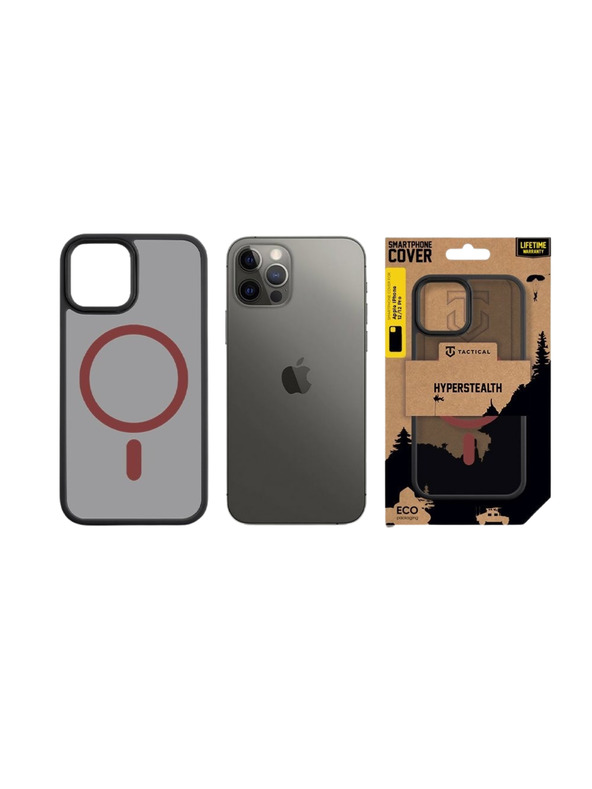 Tactical Tactical MagForce Hyperstealth 2.0 Zaštita za Apple iPhone 12/12 Pro Black/Red