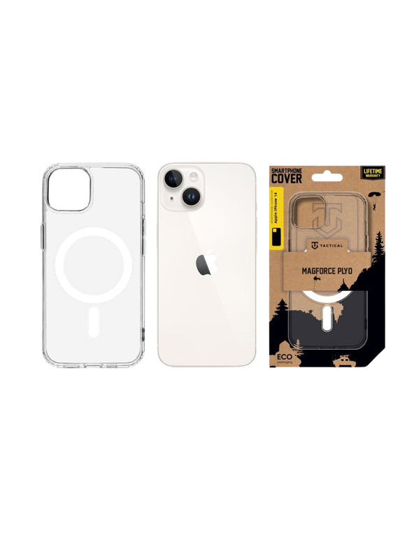 Tactical Tactical MagForce Zaštita za Apple iPhone 14 Transparent