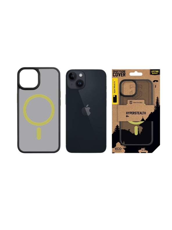 Tactical Tactical MagForce Hyperstealth 2.0 Zaštita za Apple iPhone 14 Black/Yellow