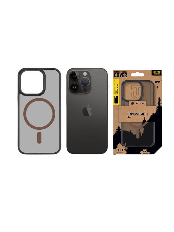 Tactical Tactical MagForce Hyperstealth 2.0 Zaštita za Apple iPhone 14 Pro Black/Moucha Moose