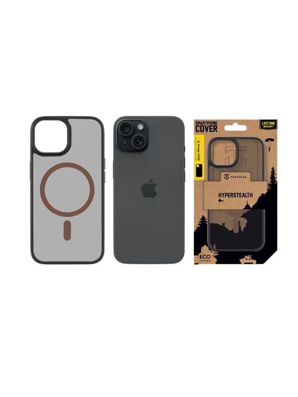 Tactical Tactical MagForce Hyperstealth 2.0 Zaštita za Apple iPhone 15 Black/Moucha Moose