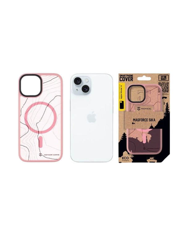 Tactical Tactical MagForce Hyperstealth Sika Zaštita za Apple iPhone 15 Pink Panther
