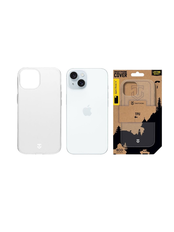 Tactical Tactical TPU Zaštita za Apple iPhone 15 Transparent