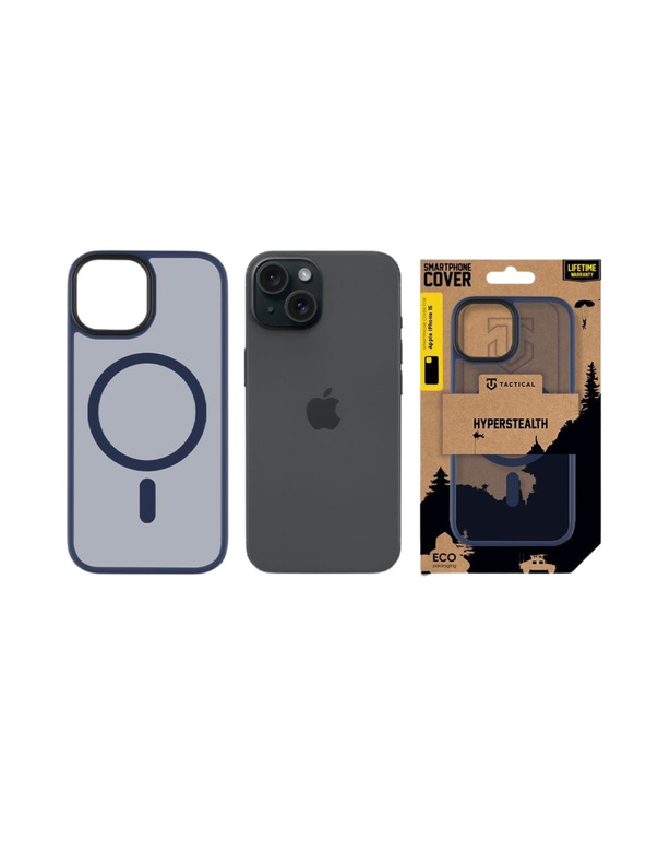Tactical Tactical MagForce Hyperstealth Zaštita za Apple iPhone 15 Deep Blue