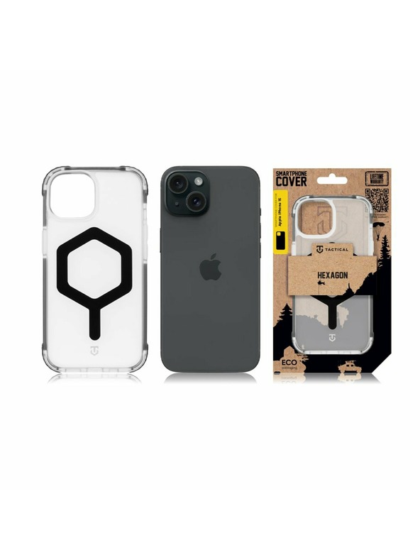 Tactical Tactical MagForce Hexagon Zaštita za Apple iPhone 15 T-Black
