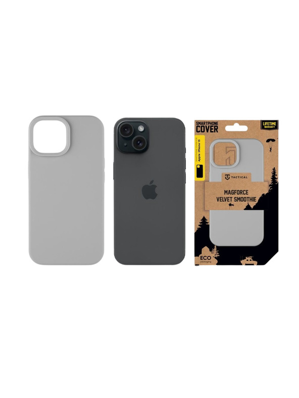 Tactical Tactical MagForce Velvet Smoothie Zaštita za Apple iPhone 15 Foggy