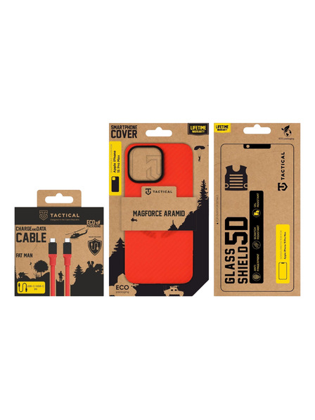 Tactical Tactical Red Limited Edition Combo za Apple iPhone 15 Pro Max