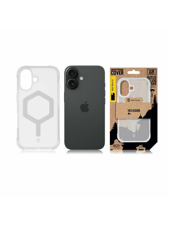 Tactical Tactical MagForce Hexagon Zaštita za Apple iPhone 16 T-White