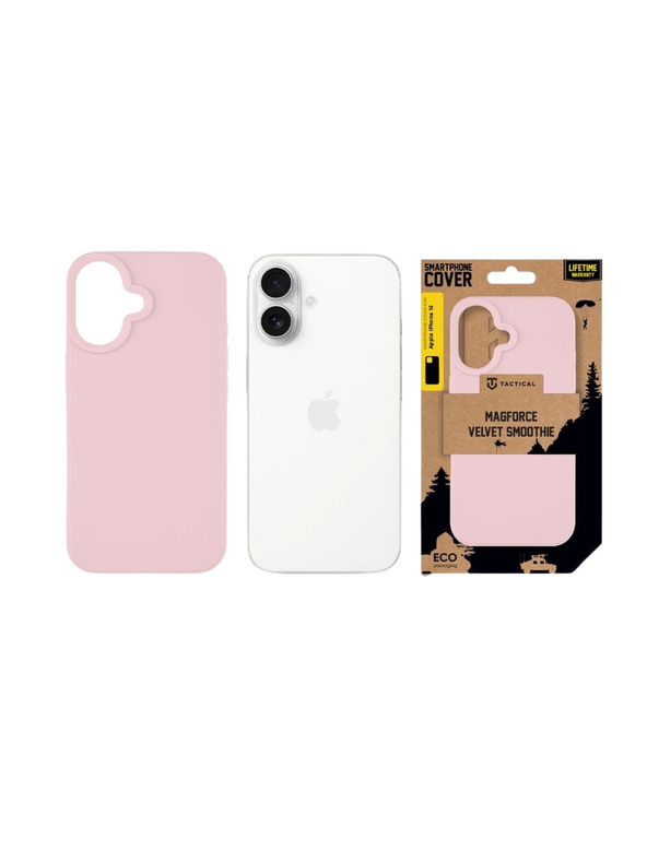 Tactical Tactical MagForce Velvet Smoothie Zaštita za Apple iPhone 16 Pink Panther